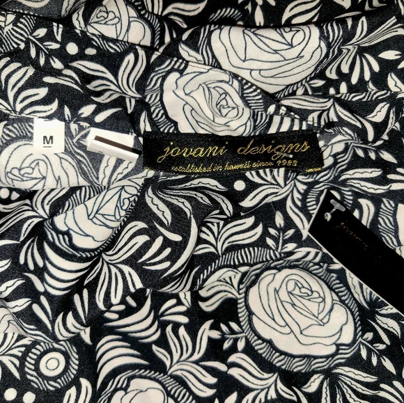 NWT Jovani Designs Hawaii wrap dress cover up - Picture 5 of 7